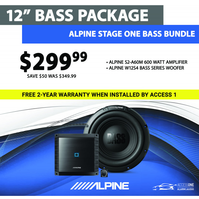 Alpine Single 12 Bassline